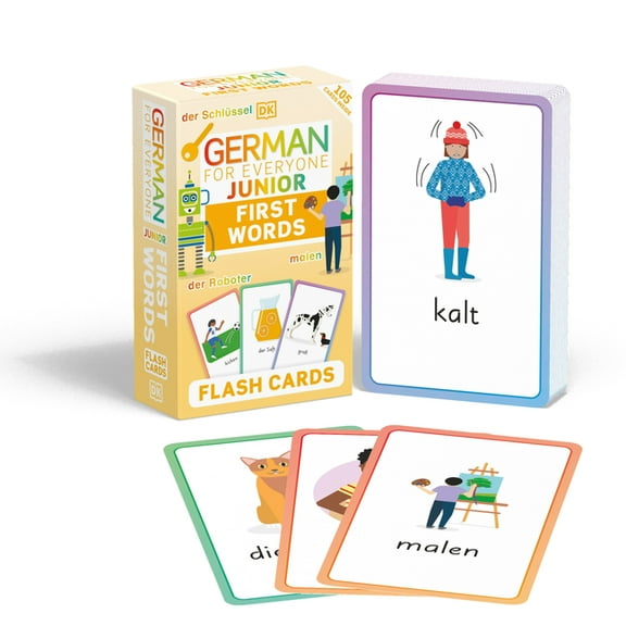 German for Everyone Junior First Words Flash Cards (Other)