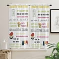 thumbnail image 3 of Laundry Room Rules Text Small Curtain Rod Pocket Short Curtains Half Drapes Partition Cabinet Door Window Curtains Home Decor, 3 of 6