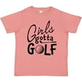 thumbnail image 3 of Inktastic Girls Gotta Golf Girls Toddler T-Shirt, 3 of 5