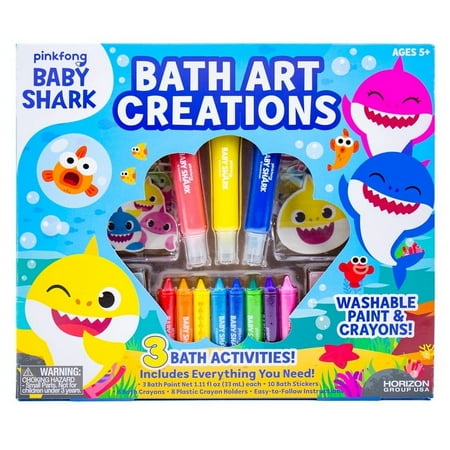 Baby Shark Bath Art Creations (Other)