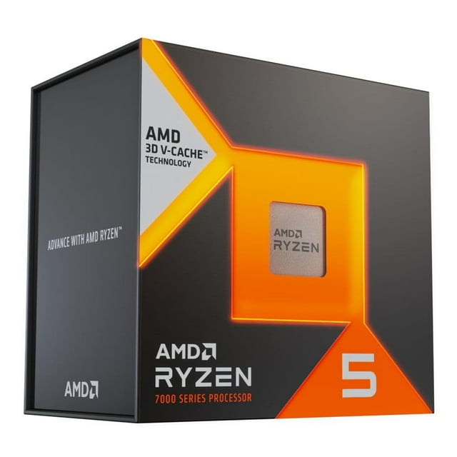 Procesador AMD Ryzen 5 7600X3D de 6 núcleos a 4.1 GHz AM5