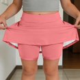 thumbnail image 4 of Ruyang Kids Yoga Sport Skirts Solid Stretchy Soft Tiered Mini Skirts Summer Outdoor Tennis Athletic Biker Short Dresses, 4 of 4