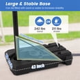 thumbnail image 4 of Gymax 6.5-10 FT Adjustable Portable Basketball Hoop w/ 44 Inch Shatterproof Backboard, 4 of 10