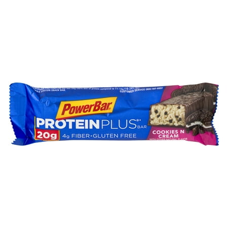 Best By Dec 13/2024 PowerBar Protein Plus Bar Cookies N Cream 20g