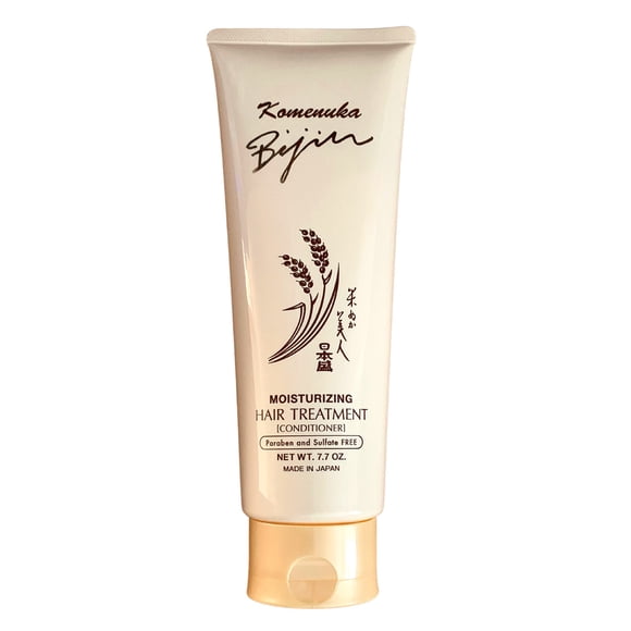 Komenuka Bijin NS-K Tratamiento Capilar Hidratante (EMBALAJE EN INGLÉS-Edición exclusiva para el mercado de EE. UU.) Sin parabenos ni sulfatos (7.7 fl oz.)