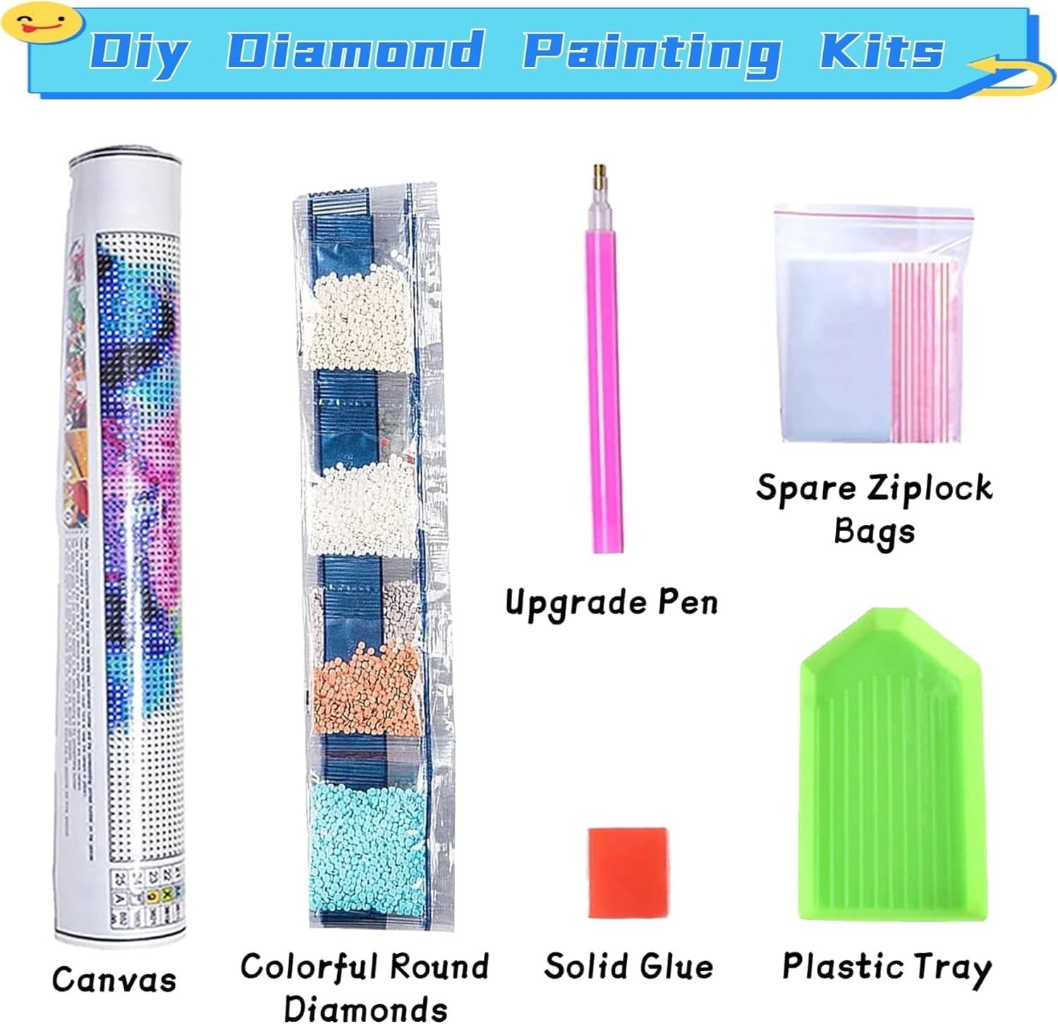 Adult Christmas Diamond Painting Kit — Winter Christmas Cottage Theme | 5D Gem Art Craft Kit | Ideal for Home Wall Decor & Gifting (16x16 Inches) — Unframed