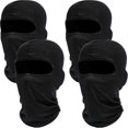 thumbnail image 1 of 4 Pcs Balaclava Face Ski Mask : Full Face Cover Hood Shiesty Masks For Men Women, 1 of 5