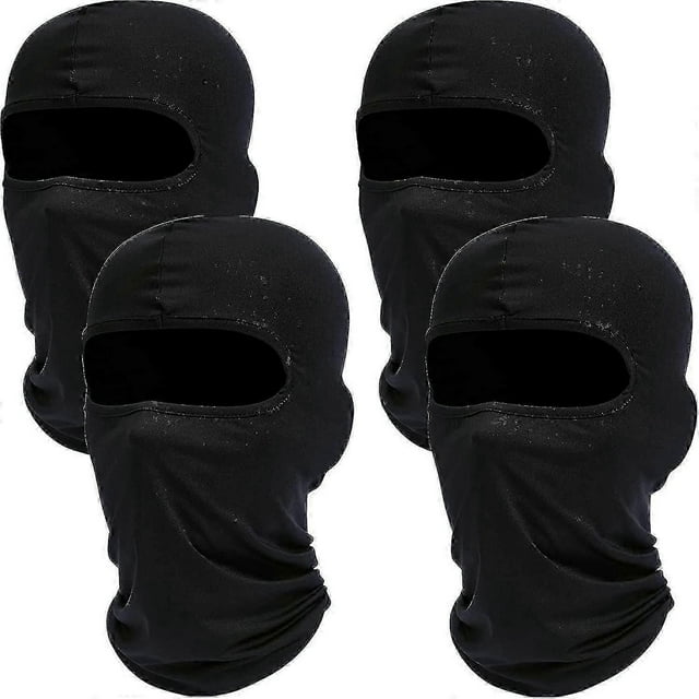 4 Pcs Balaclava Face Ski Mask : Full Face Cover Hood Shiesty Masks For Men Women