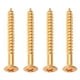 thumbnail image 2 of Tornillos de montaje de placa de mástil dorados Strade Fareast Limited 3 piezas, 2 of 7