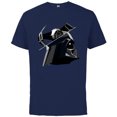 thumbnail image 1 of Star Wars Darth Vader and TIE Advanced Starfighter - Short Sleeve Cotton T-Shirt for Adults - Customized-Athletic Navy, 1 of 5