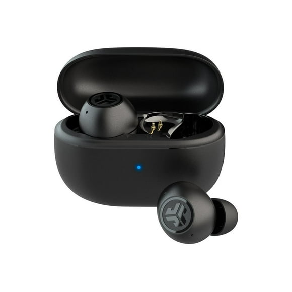JLab Go Pop True Wireless Earbuds with Active Noise Cancellation Black