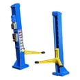 thumbnail image 3 of FashionCha Lift Model 1/64 Scale Car Lift Model Layout Decoration Miniature Garage Equipment Simulation Diorama Auto Repair Tool Model PP Material Suitable for Desktop Display Workshop Scene Blue, 3 of 8
