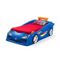 thumbnail image 3 of Lit d'auto de course Hot WheelsMC lit berceau à lit simple par Step2, 3 of 8