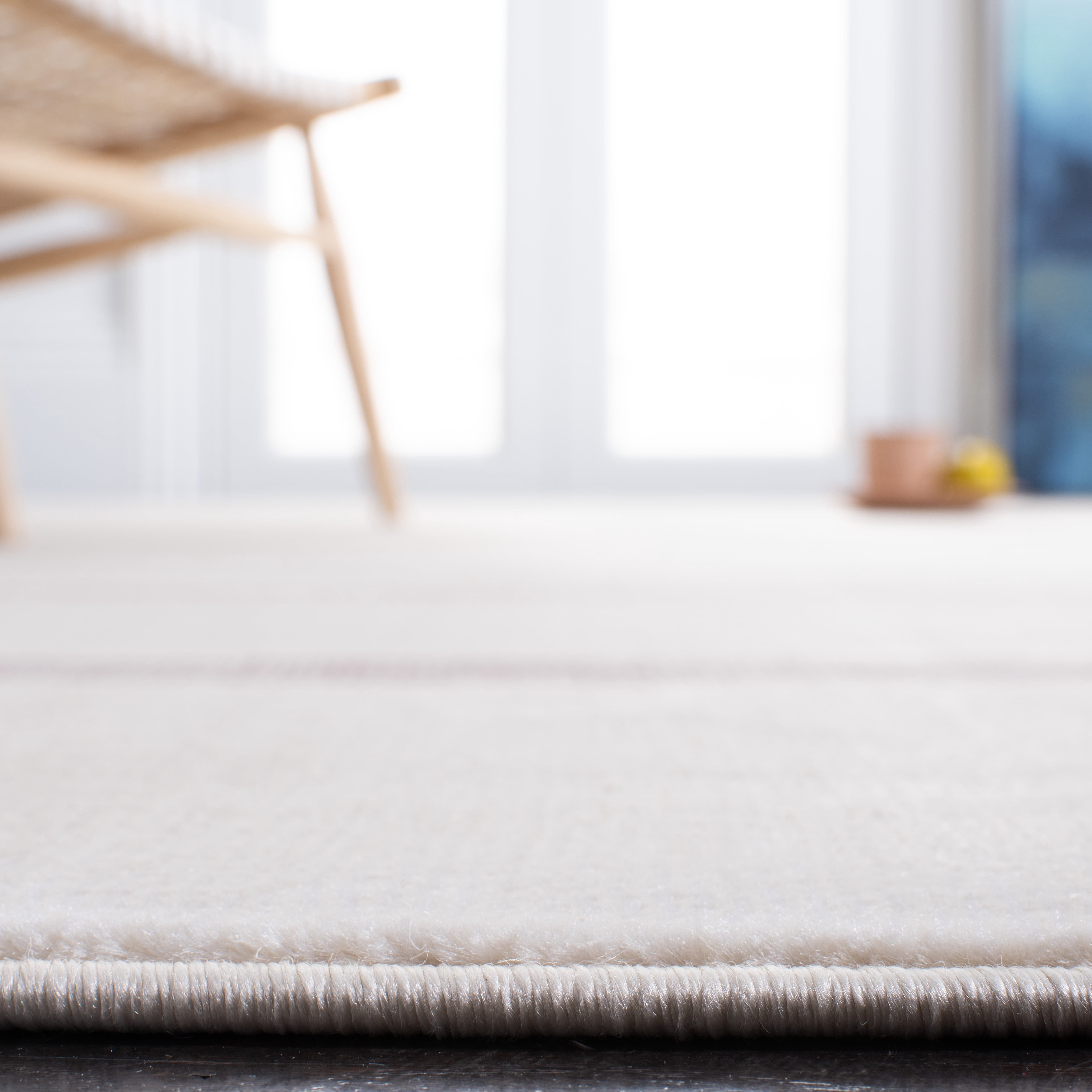 SAFAVIEH Orwell Isidora Striped Area Rug, Ivory/Pink, 9' x 12'