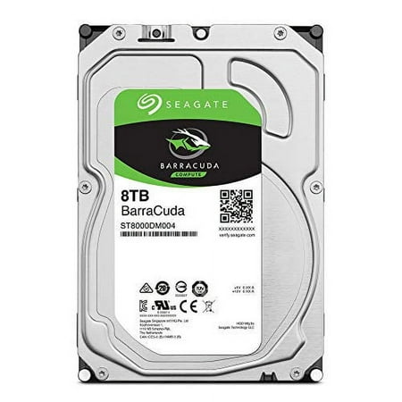 Seagate - Barracuda 8TB Internal SATA Hard Drive for Desktops