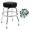 24-Inch, variant on Fender 24 Inch Spaghetti Logo Pick Pouch Barstool Bundle with Austin Bazaar Exclusive 24-Pack Guitar Picks