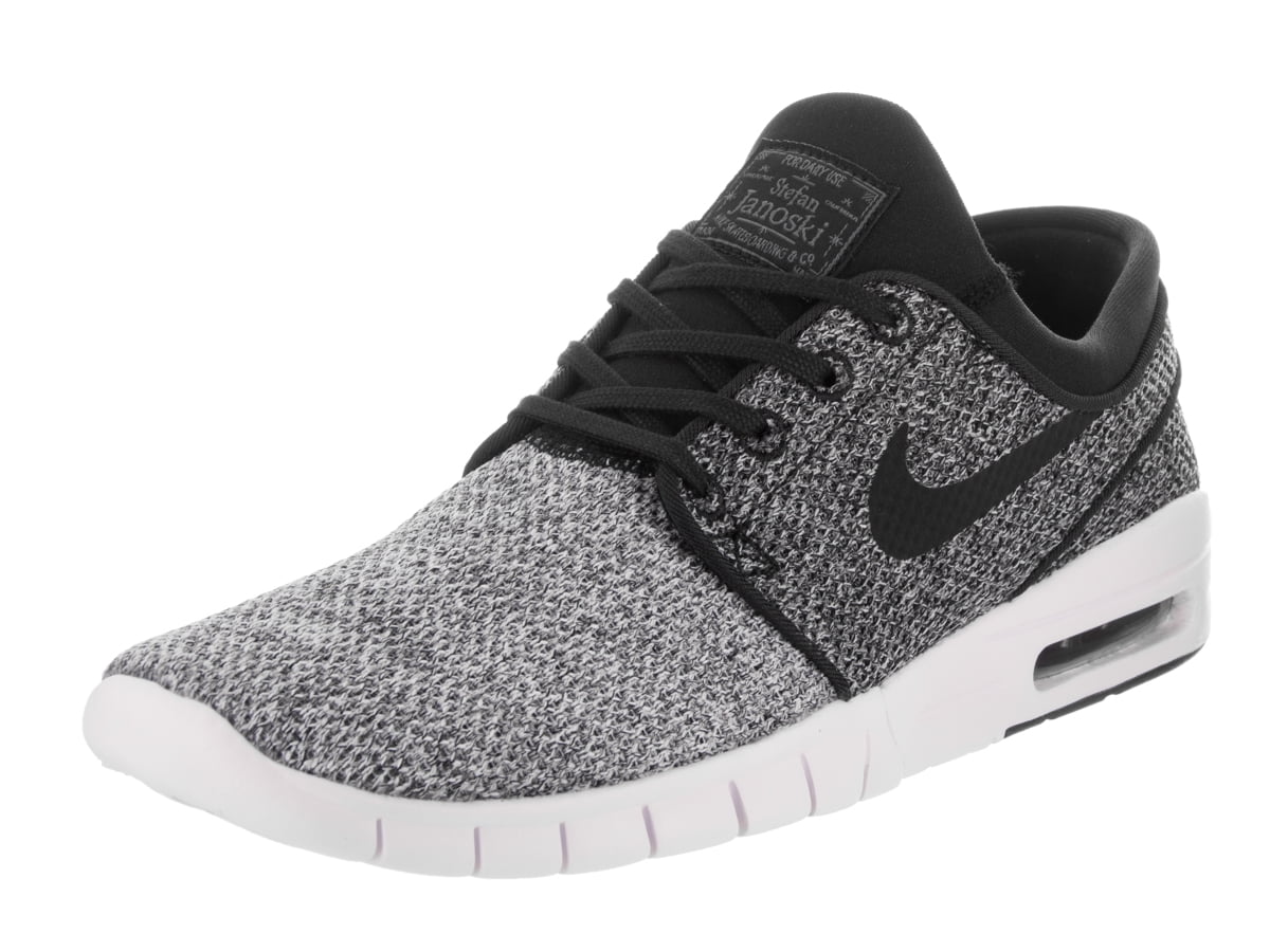 Nike - mens nike sb stefan janoski max dark grey white black 631303-102 - Walmart.com - Walmart.com