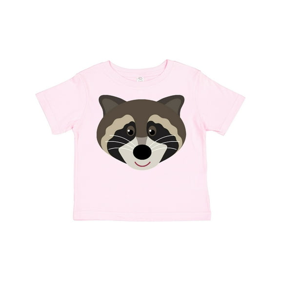 Inktastic Raccoon Animal Face Boys or Girls Toddler T-Shirt