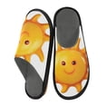 thumbnail image 2 of IAUYY Memory Foam House Slippers Suitable for Both Men and Women. Comfortable, Anti-Slip Plush Flat-Bottomed Slippers The Best Holiday Gift 3d Background, 2 of 9