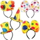 thumbnail image 2 of Sombrero de diadema de payaso JAMW 4 piezas Sencillez, 2 of 5