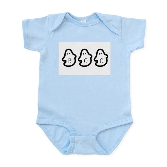 CafePress - Boo Infant Bodysuit - Baby Light Bodysuit, Size Newborn - 24 Months