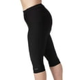 thumbnail image 4 of Terry Cycling Clothes for Women, Bike Knicker, Padded Cycling Capris Women With Padding Pocket Bike Chamois Reg & Plus Size, 4 of 8
