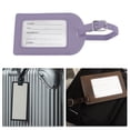thumbnail image 5 of Unique Bargains 1 Pc Durable Luggage Tag for Travelling Purple Polyurethane, 5 of 5