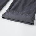 thumbnail image 5 of BRGZLK Mens Cargo Pants Wide Straight Leg High Waist Outdoor Loose Fit Pants With Pockets Casual Soft Climbing Hiking Trousers, 5 of 7