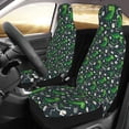 thumbnail image 2 of Vsdgher Dinosaur and Bone Automotive Seat Covers for Cars Trucks and SUVs – Car Seat Covers for Truck Seat Protectors Set of 2, 2 of 7