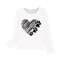 thumbnail image 5 of Fesfesfes Girls Fashion Sweatshirt Girls Long Sleeve Prints Shirts Cute Crewnecks Tops Dressy Casual Blouses Clothes, 5 of 6