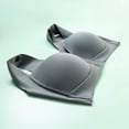 thumbnail image 3 of Eashery Minimizer Bras for Women Full Coverage Women's Wireless Bra with Cooling, Seamless Smooth Comfort Wirefree T-Shirt Bra Grey 46, 3 of 5