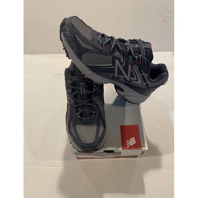 Brand new New Balance Men's Shoes MT411NV2 Size 9D with box Blue Grey Trail Run