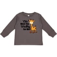 thumbnail image 3 of Inktastic Oh Were You Waiting For Me with Baby Giraffe Boys or Girls Long Sleeve Toddler T-Shirt, 3 of 5