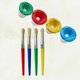 thumbnail image 3 of Juego de 8 vasos de pigmento de color, herramienta anticaída para grafiti, vaso de lavado para niños, soporte para bolígrafos, kit de pinceles (vaso, pincel, 4 de cada uno), 3 of 7