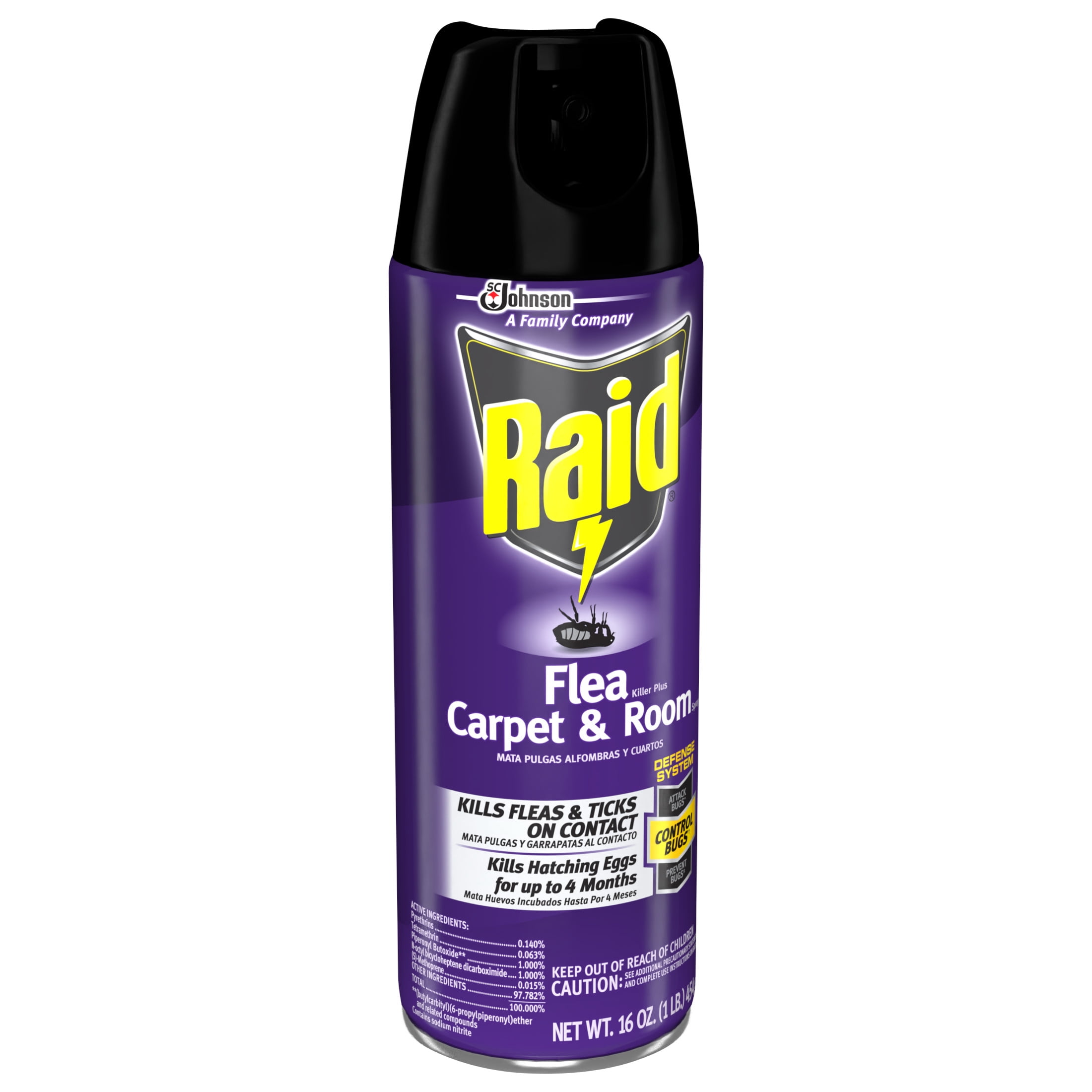 Raid Flea Killer Plus Carpet & Room Spray 16 oz Jordan Ubuy