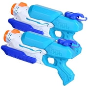2 Pack Squirt Guns Water Guns for Kids Water Soaker Blaster Water Blaster Soaker Gun for Adults Teens Boys Girls Summer Swimming Pool Beach Sand Outdoor Water Fighting Play Toys