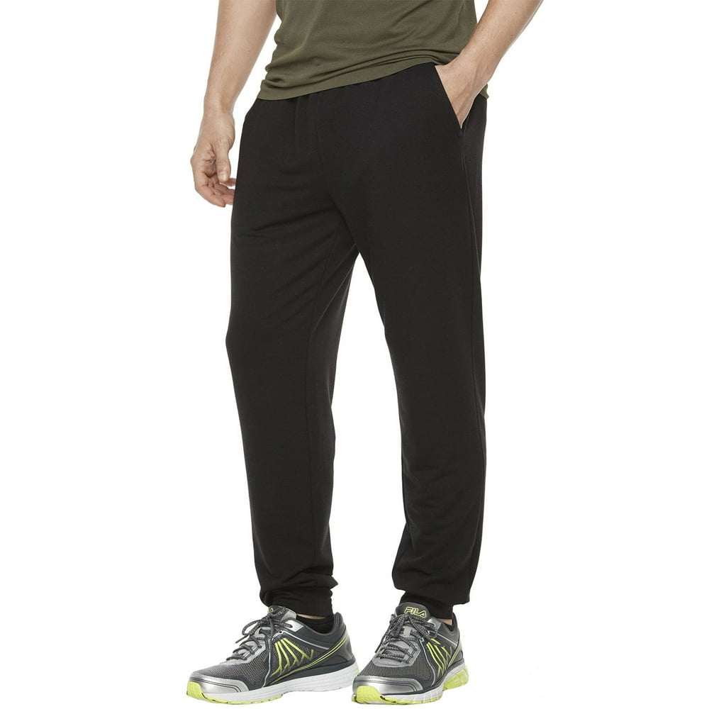 SEAN JOHN Big & Tall Mens Fleece Jogger Drawstring Sweatpants Black 5XB ...