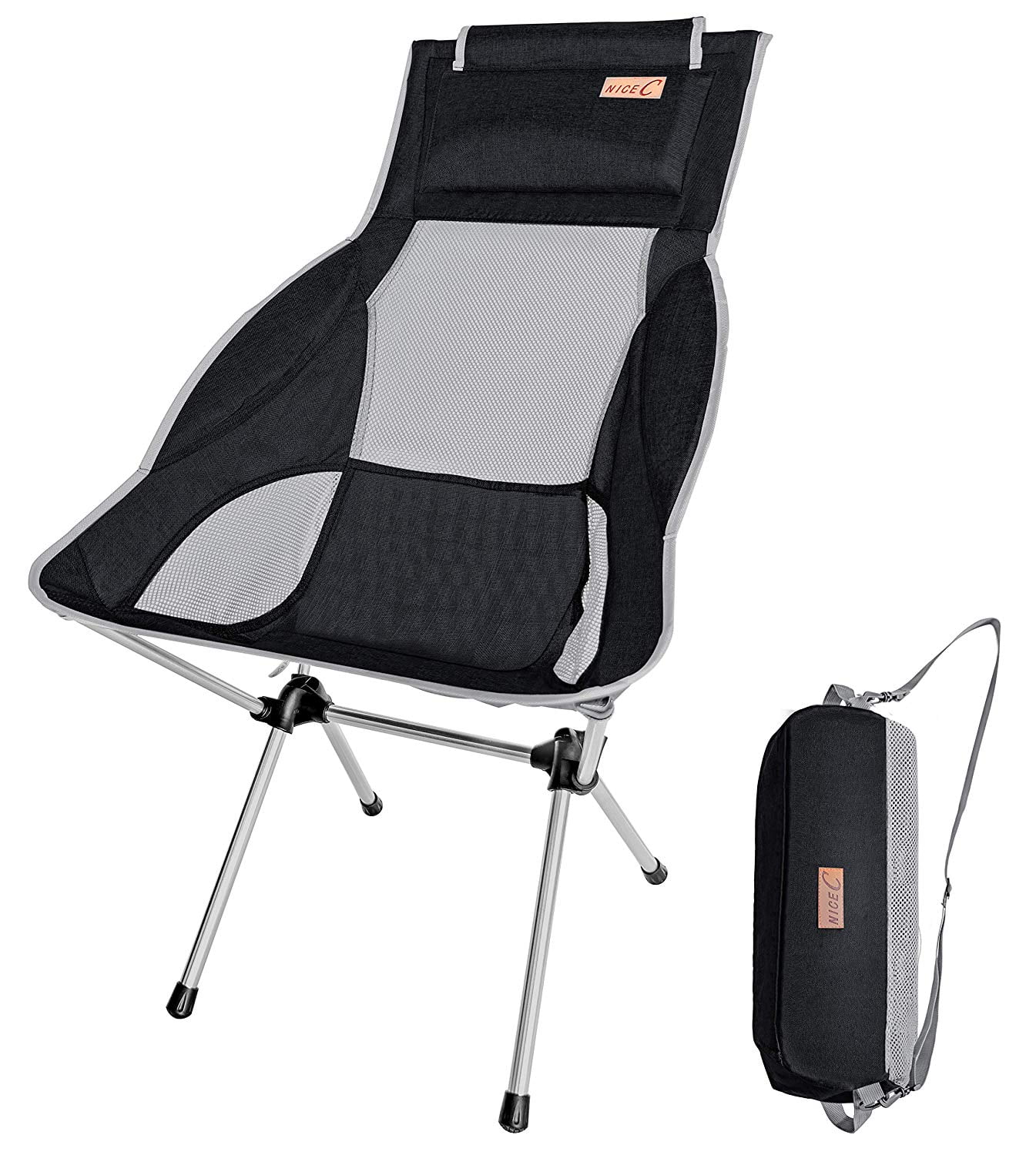 small folding chair with back