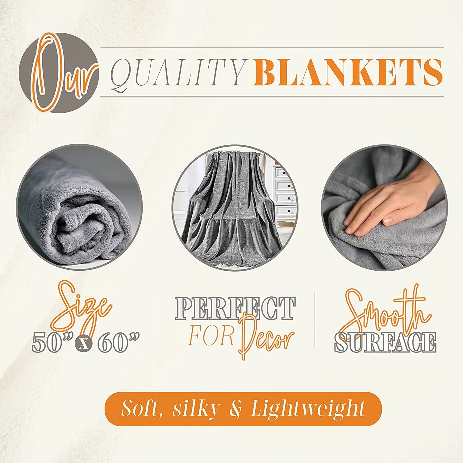 Elegant Comfort Breathable Fleece Throw Blanket, 50 x 60 inches, Perfect for Lounging and Home Decor, All Season Suitable, Ice Cream Popsicle Throw