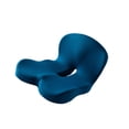 thumbnail image 3 of Cojín de espuma viscoelástica Fernando para asiento con soporte lumbar ergonómico y transpirable, 3 of 8