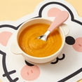 thumbnail image 4 of Toddler Stainless Steel Feeding Spoon (Pink), Soft Silicone Handle Baby Utensil for Self-Feeding & First Stage Solids, 4 of 7