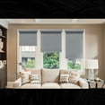thumbnail image 2 of Chicology Deluxe Free-Stop Cordless Roller Shade, Pebble (Light Filtering) 59"W X 72"H, 2 of 2