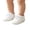 White, variant on Baby Boys Girls Soft Sole Sneakers Non Marking Outsole Lace Up Look Crib Shoes for Infant Toddler 0-18 Months