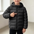 thumbnail image 7 of Luvrsol Girls Box‑Quilted Hooded Puffer Jacket, Zip‑Up Lightweight Kids Cold‑Weather Outerwear 100-160, 7 of 7
