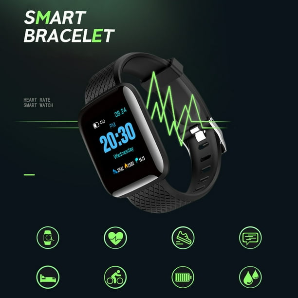 D13 Smart Watch Waterproof Sports Fitness Bracelet Health Heart Rate Monitor Running Step Counter for iOS And Android
