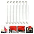 thumbnail image 3 of MasteelfCA 15pcs Car Window Flagpoles Flag Holder Vehicle Window Flag Racks Without Flag, 3 of 9
