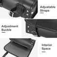 thumbnail image 5 of Unique Bargains Universal Motorbike Handlebar Tool Bag Cycling Bag Pouch Waterproof Faux Leather Black, 5 of 6
