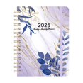 thumbnail image 1 of HLONK 2025 Planner - Planner 2025  January - December 2025 Planner Weekly and Monthly  8.5” x 6.2”  2025 Calendar Monthly Planner with Elastic Closure (Red), 1 of 9