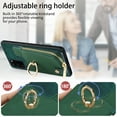 thumbnail image 6 of Dteck for Samsung Galaxy S20 Plus Wallet Card Case, Shockproof with Card Holders Flip Premium PU Leather Card Slots with 360°Rotation Ring Stand Protective Phone Cover, green, 6 of 8