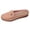 Pink, variant on Women's Backless Penny Loafers Round Toe Slip on Orthopedic Walking Shoes with Arch Support Casual Slides Moccasins Pink Size 8